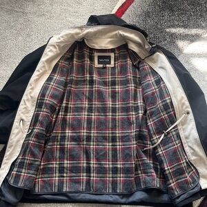 Nautica Black Weatherproof Hooded Jacket Rain Winter Size XL